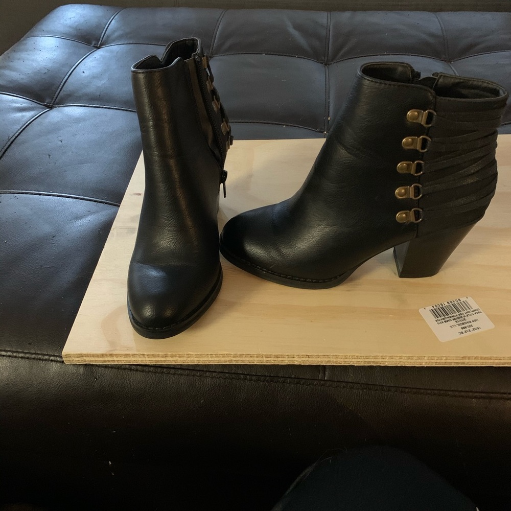 Black booties
